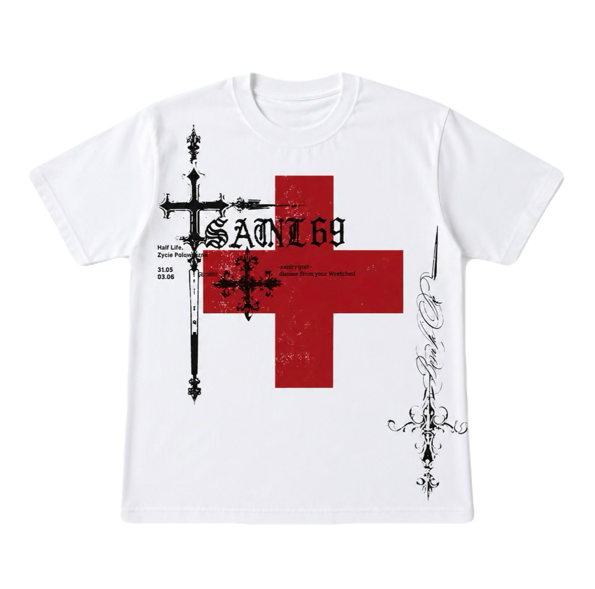 RED CROSS ARCHIVE TEE