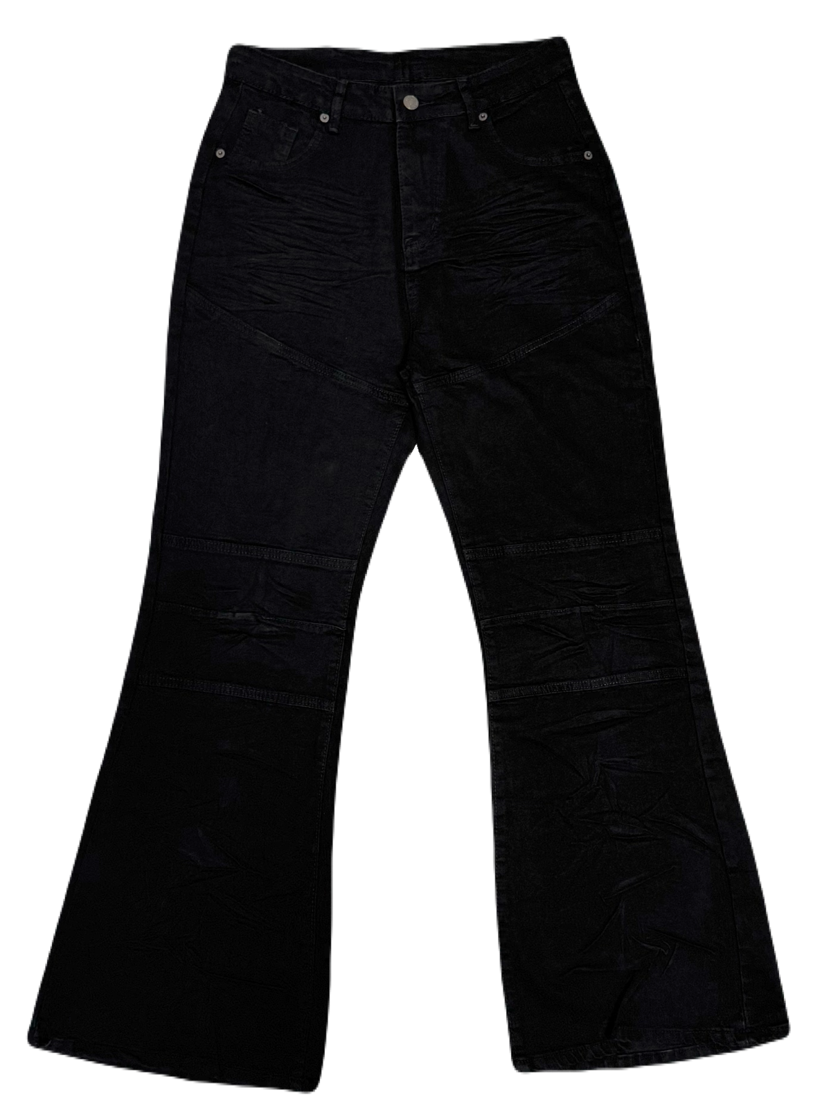 Crease Flare Denim