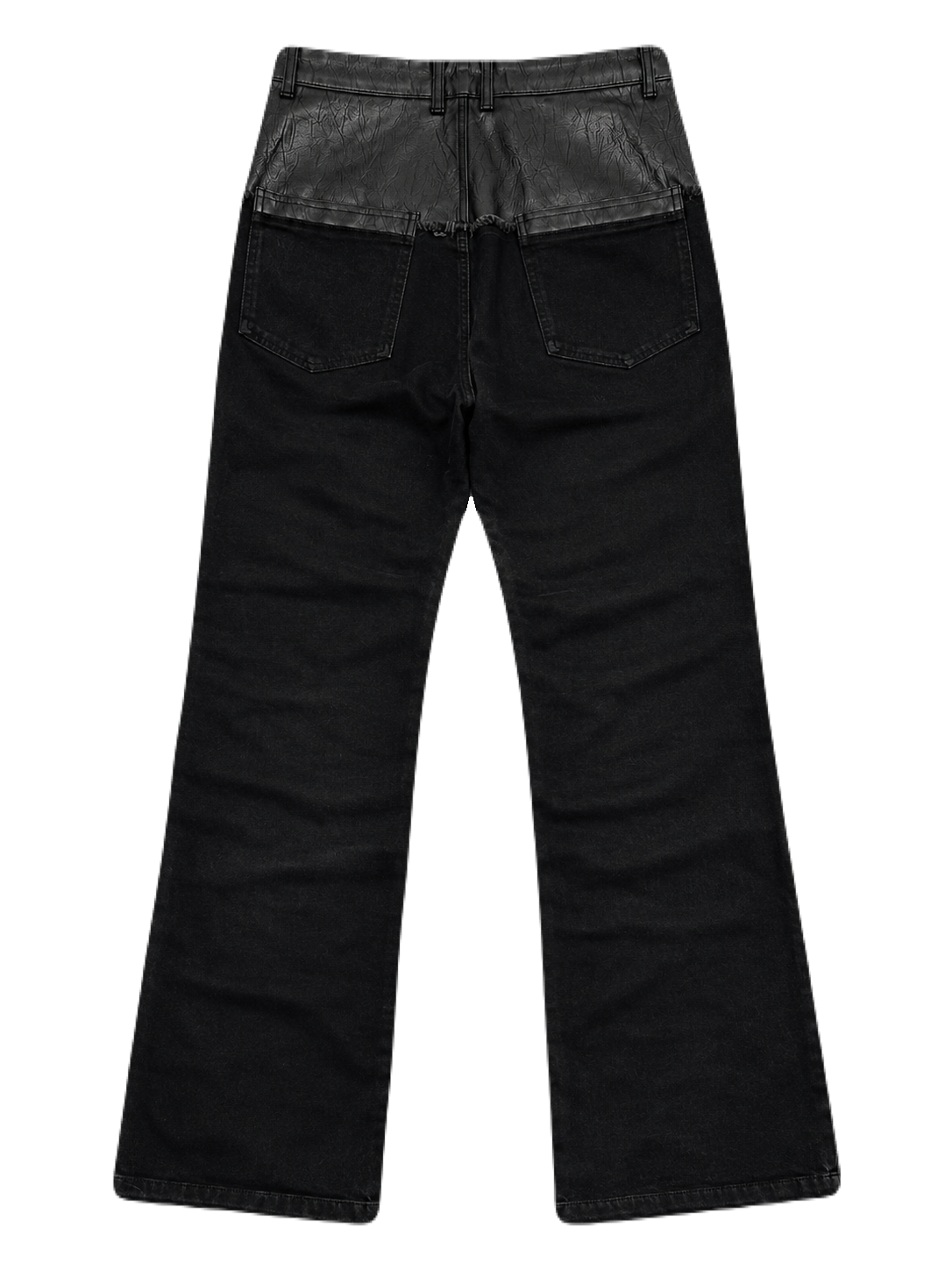 Split Leather Denim