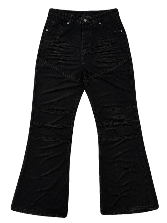 Crease Flare Denim