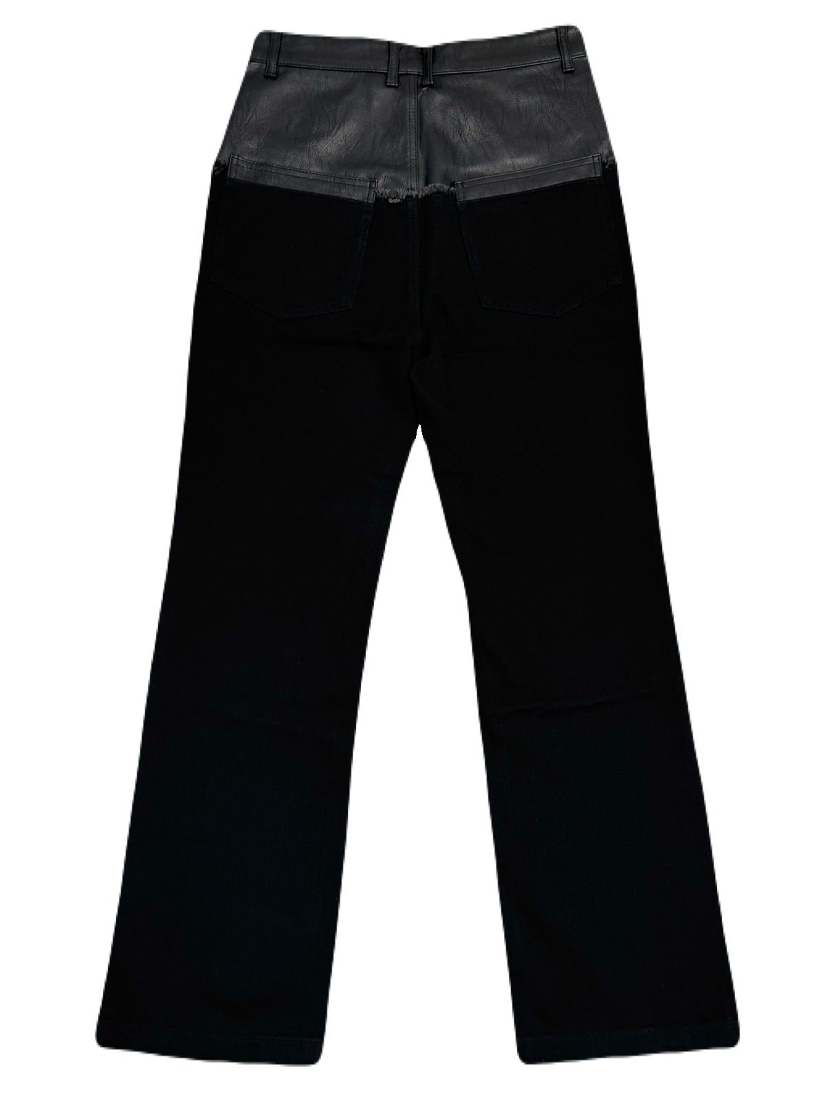Split Leather Denim